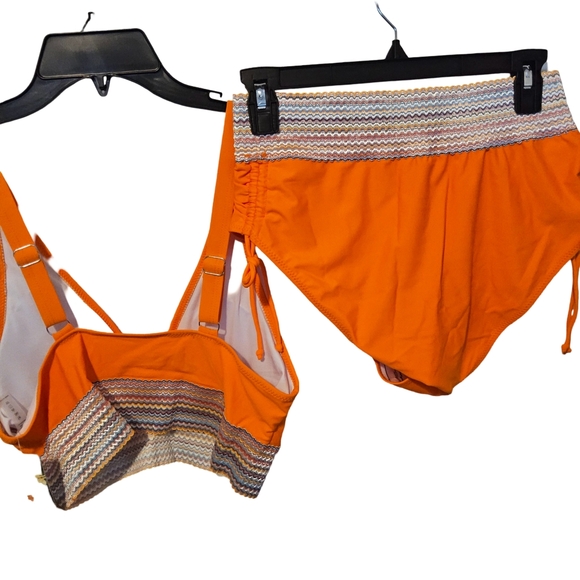 1Blooming Jelly Womens High waisted bikini set size large - Picture 4 of 8